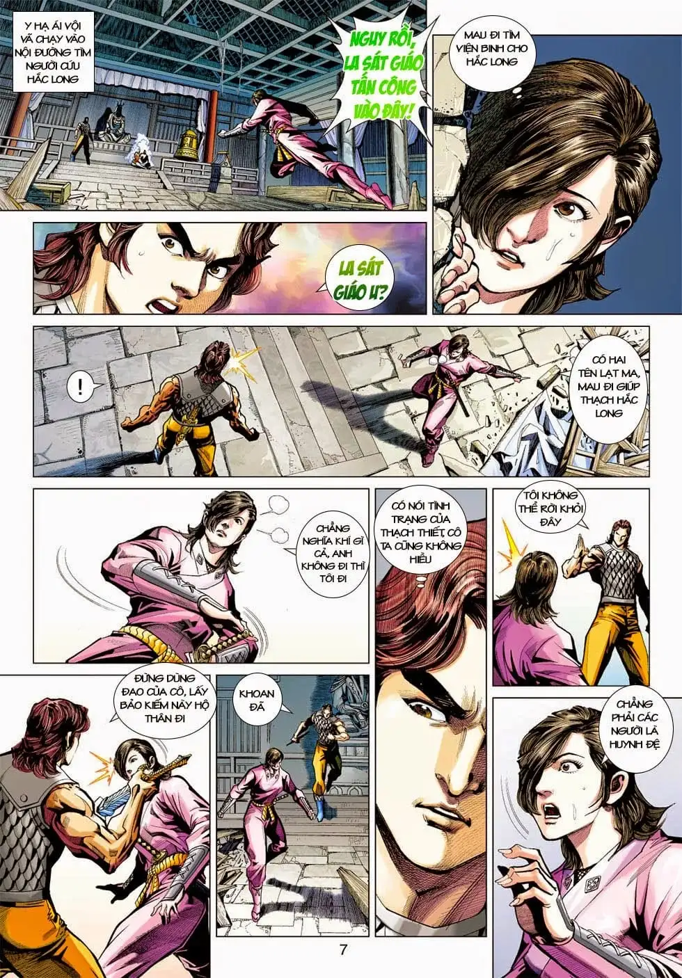 Truyện Tranh Tân Tác Long Hổ Môn trang 4