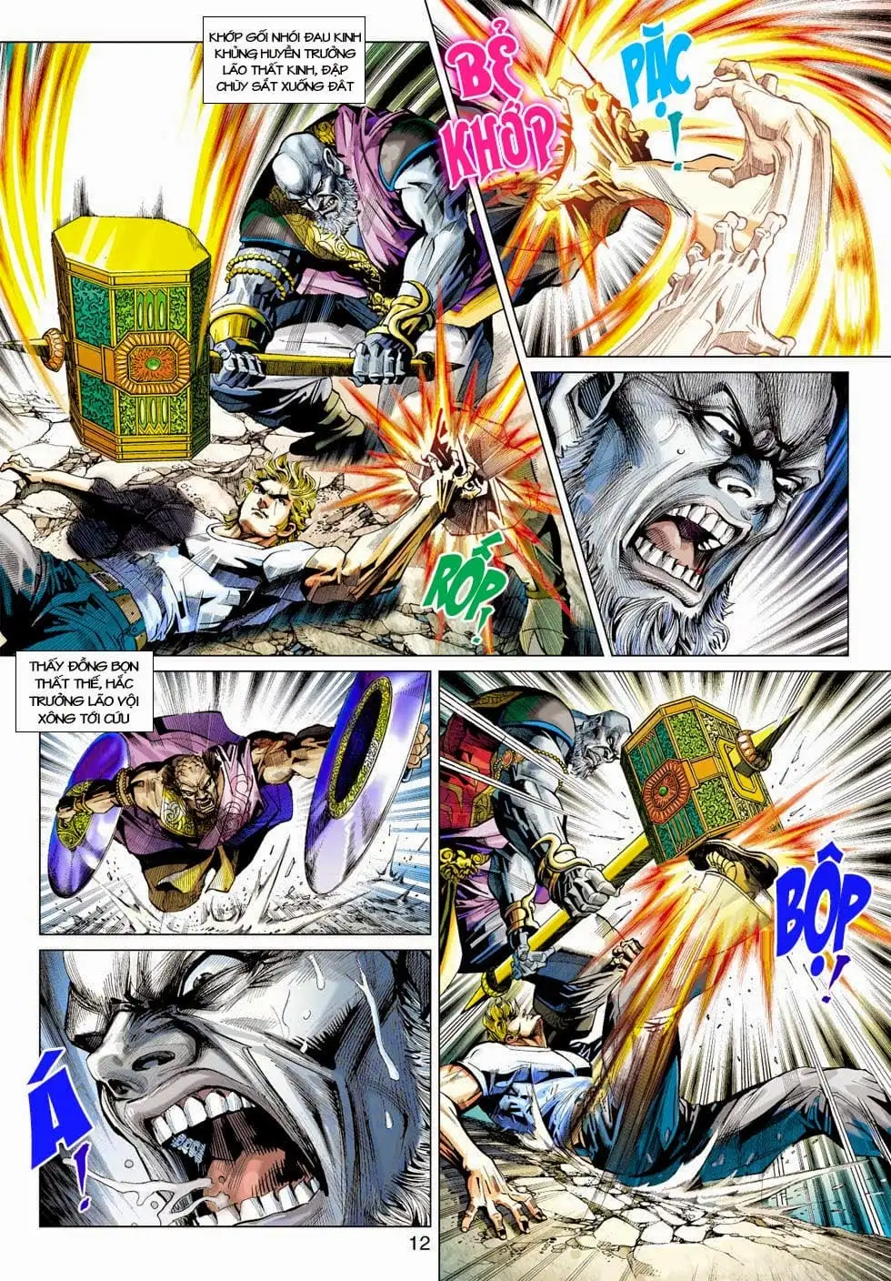 Truyện Tranh Tân Tác Long Hổ Môn trang 4