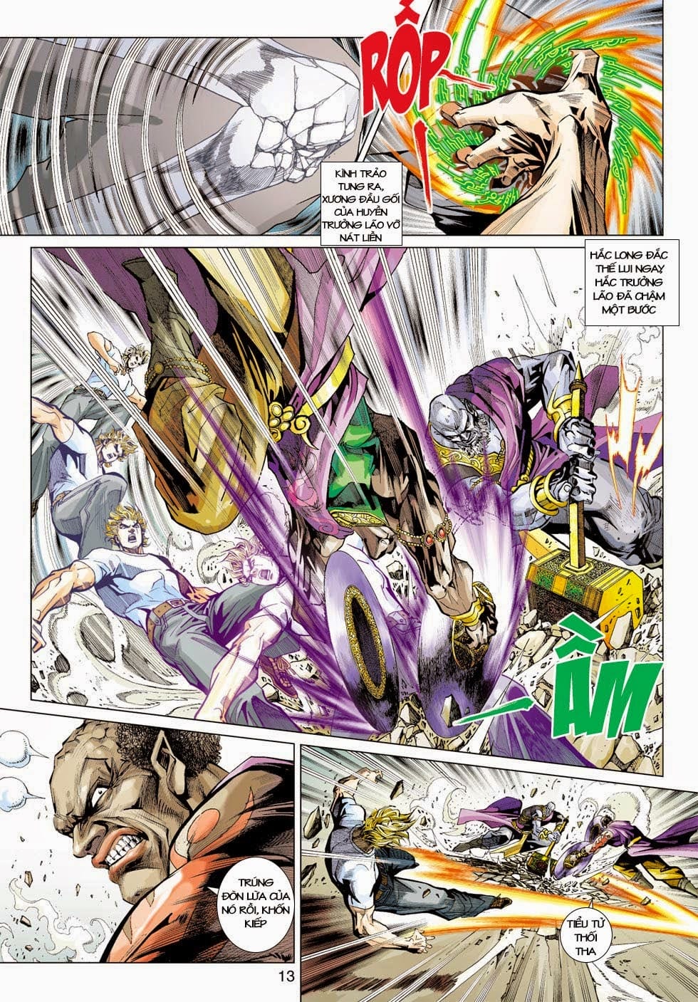 Truyện Tranh Tân Tác Long Hổ Môn trang 4