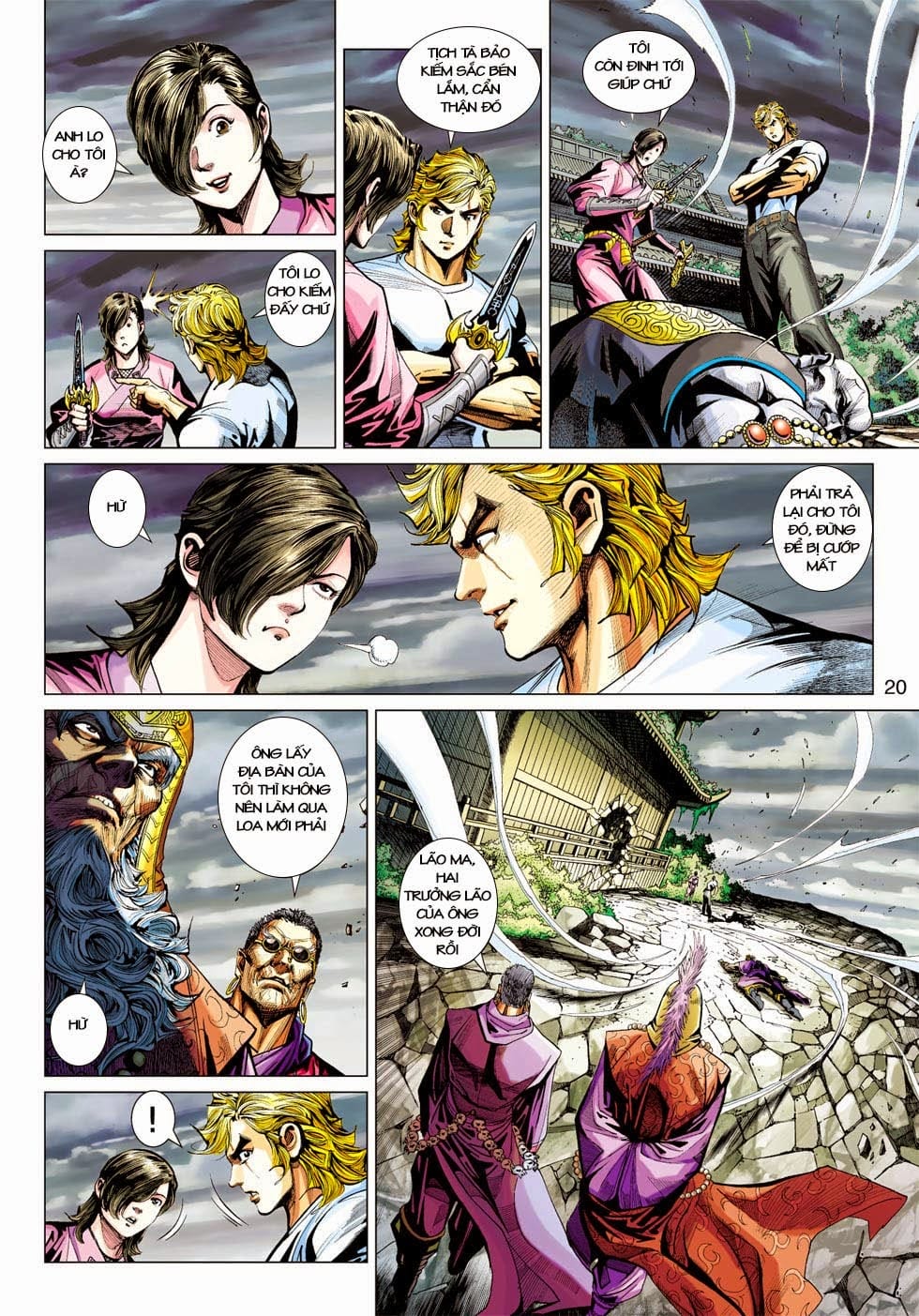 Truyện Tranh Tân Tác Long Hổ Môn trang 4