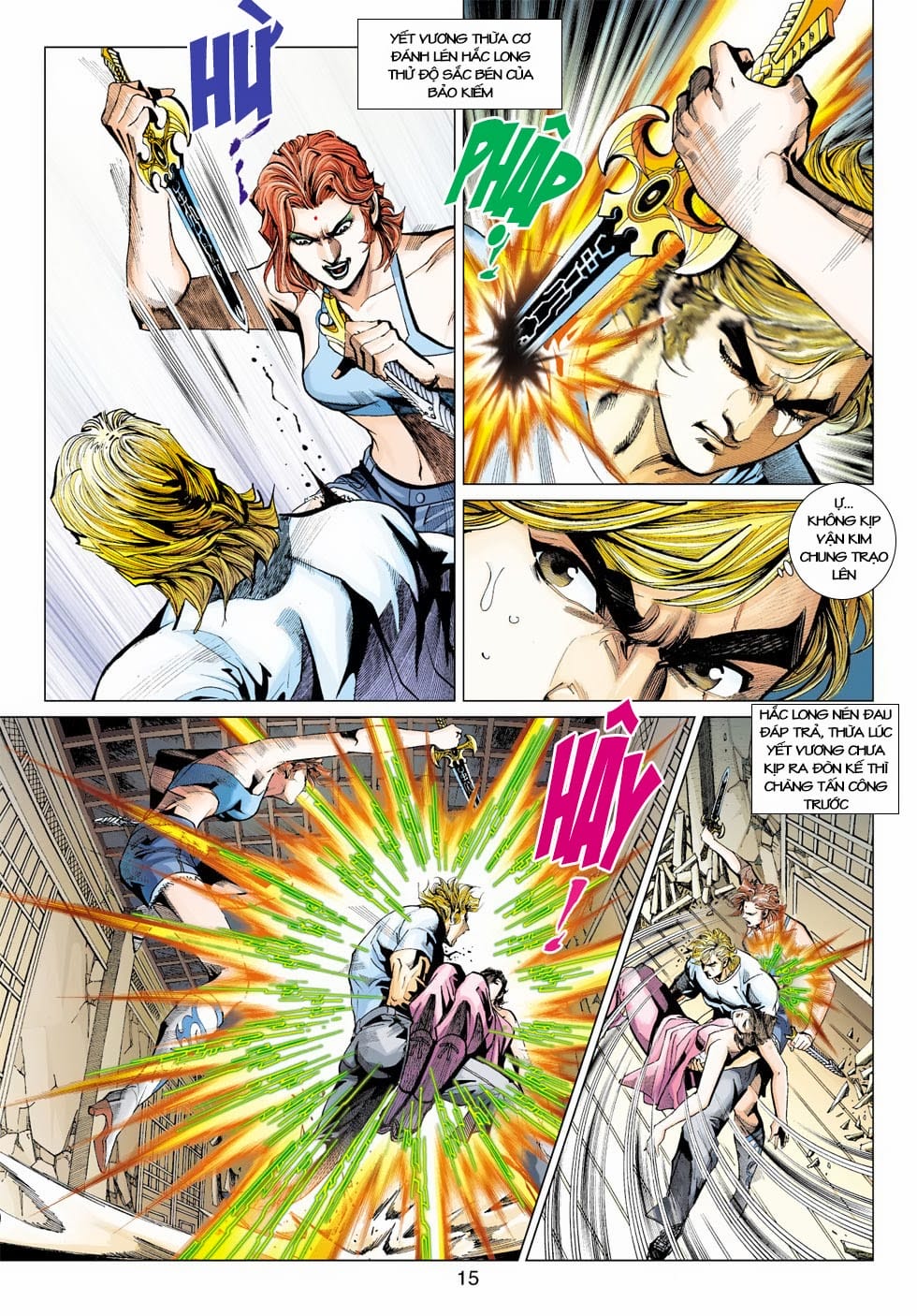 Truyện Tranh Tân Tác Long Hổ Môn trang 4