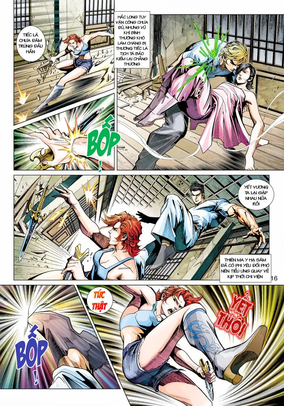 Truyện Tranh Tân Tác Long Hổ Môn trang 4