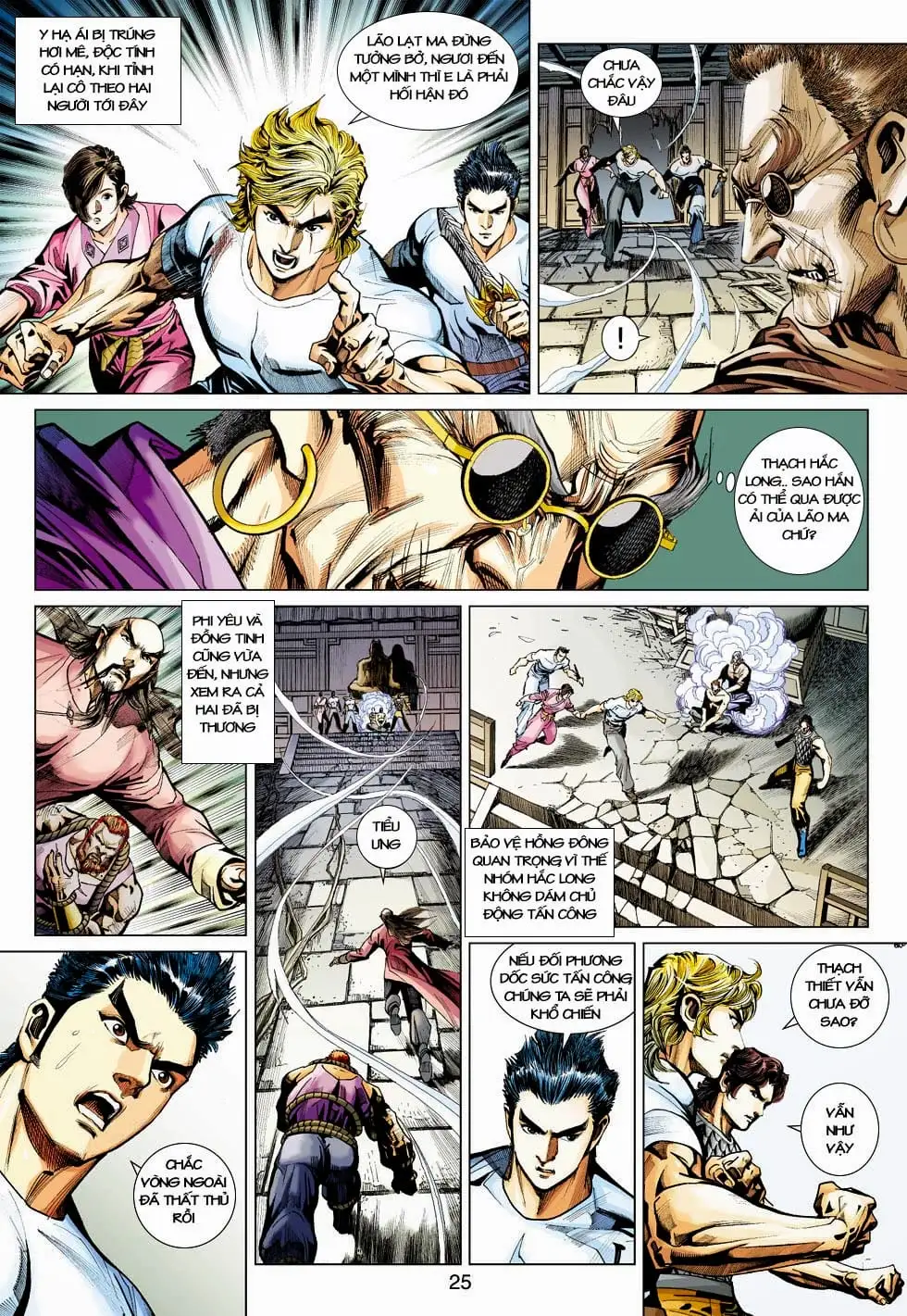 Truyện Tranh Tân Tác Long Hổ Môn trang 4