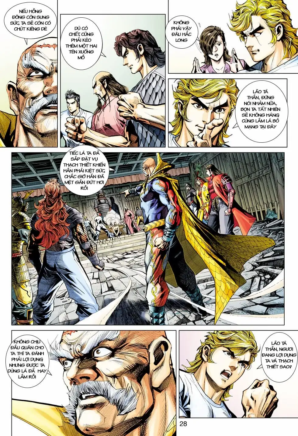 Truyện Tranh Tân Tác Long Hổ Môn trang 4
