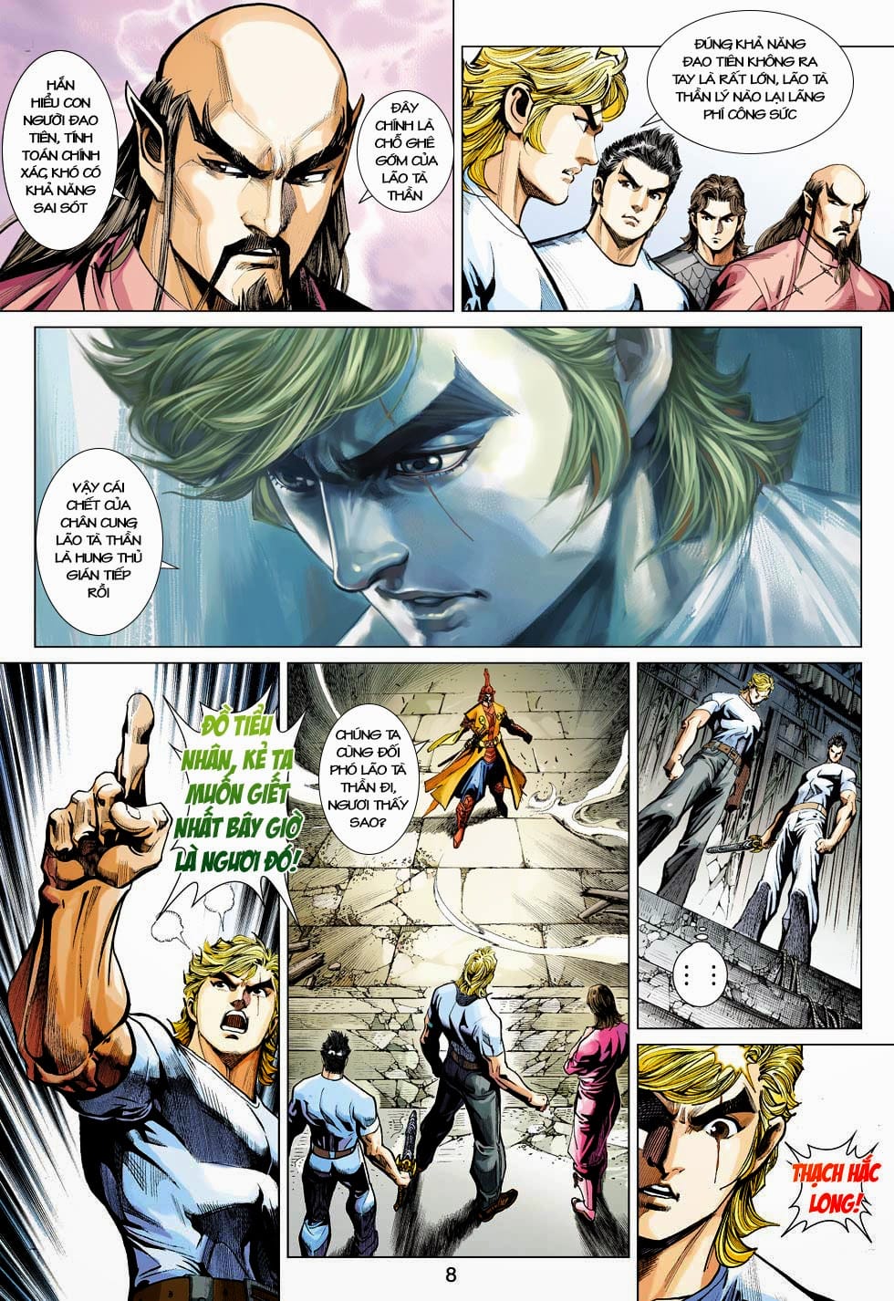 Truyện Tranh Tân Tác Long Hổ Môn trang 4