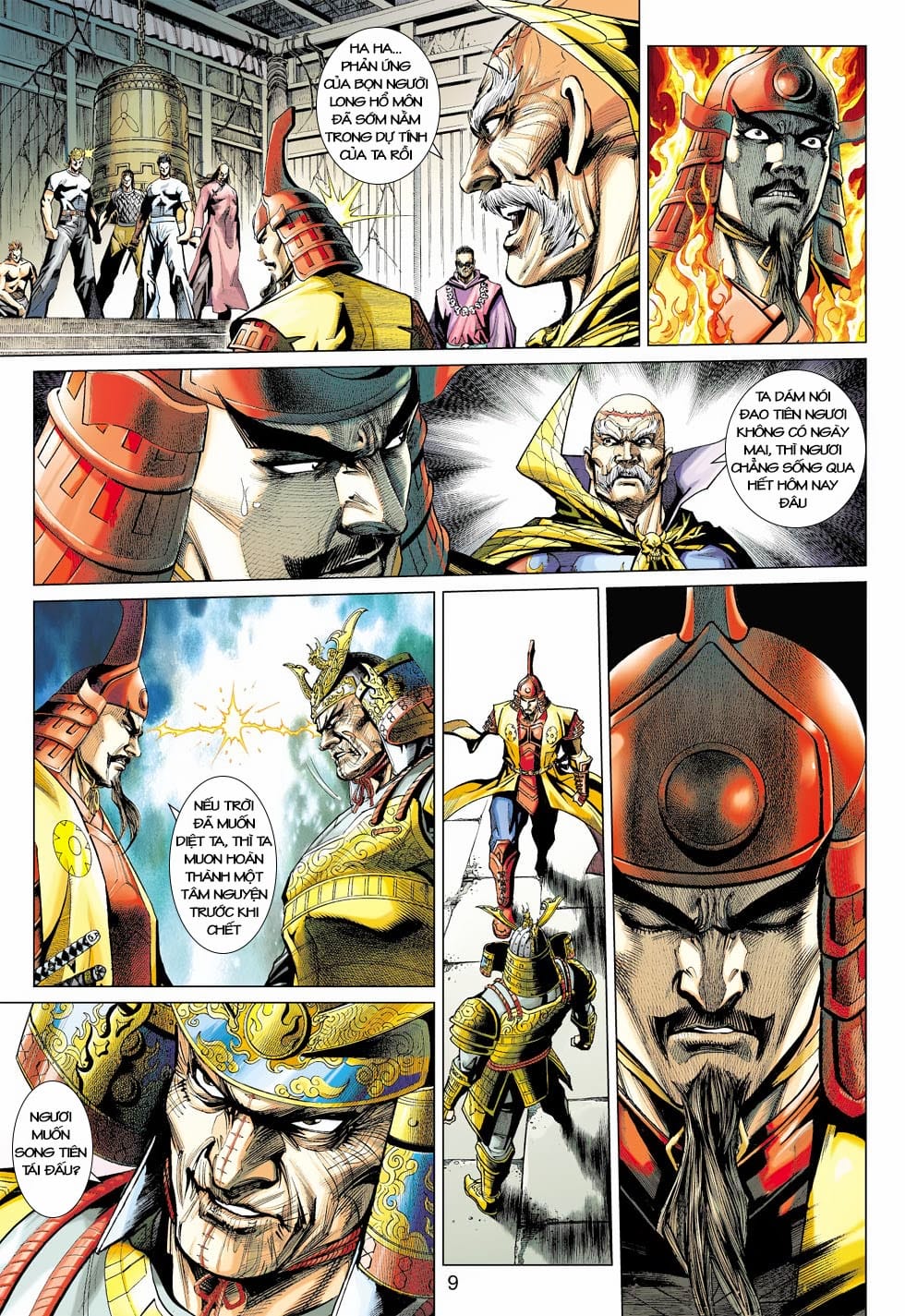 Truyện Tranh Tân Tác Long Hổ Môn trang 4