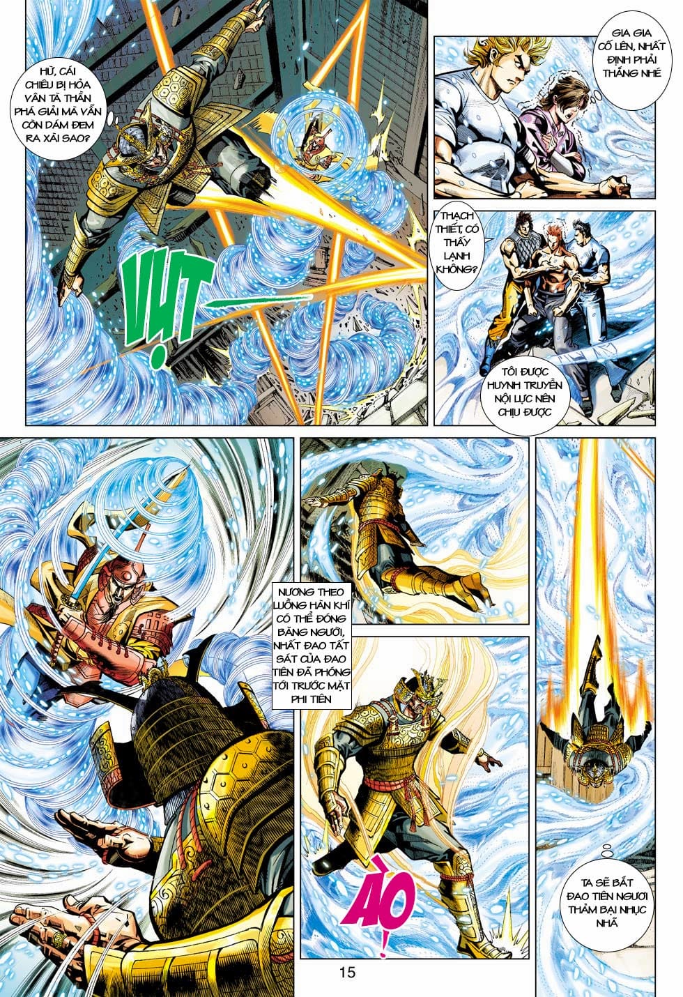 Truyện Tranh Tân Tác Long Hổ Môn trang 4