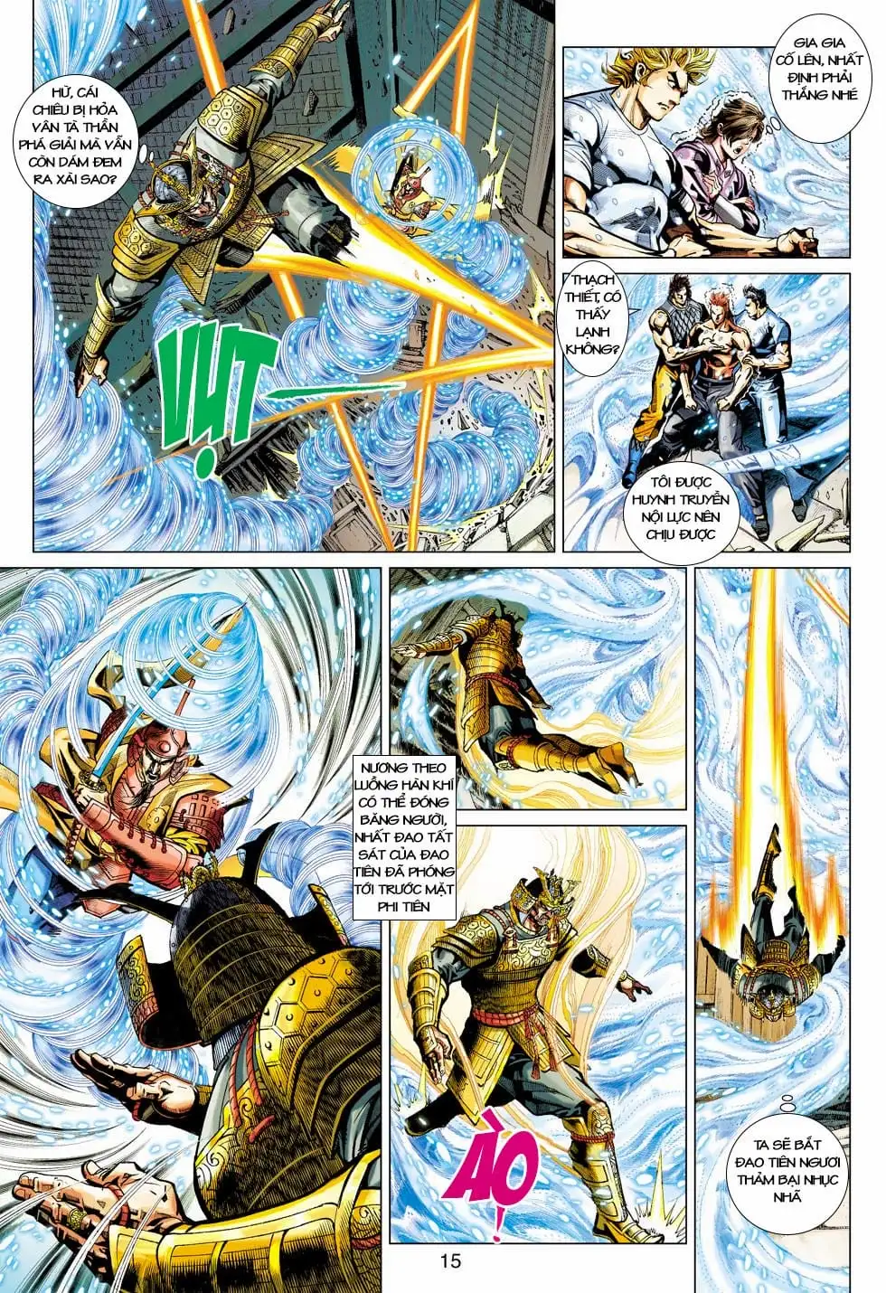 Truyện Tranh Tân Tác Long Hổ Môn trang 4