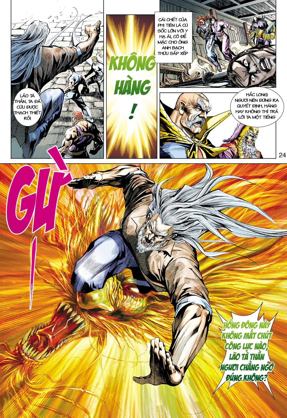 Truyện Tranh Tân Tác Long Hổ Môn trang 4