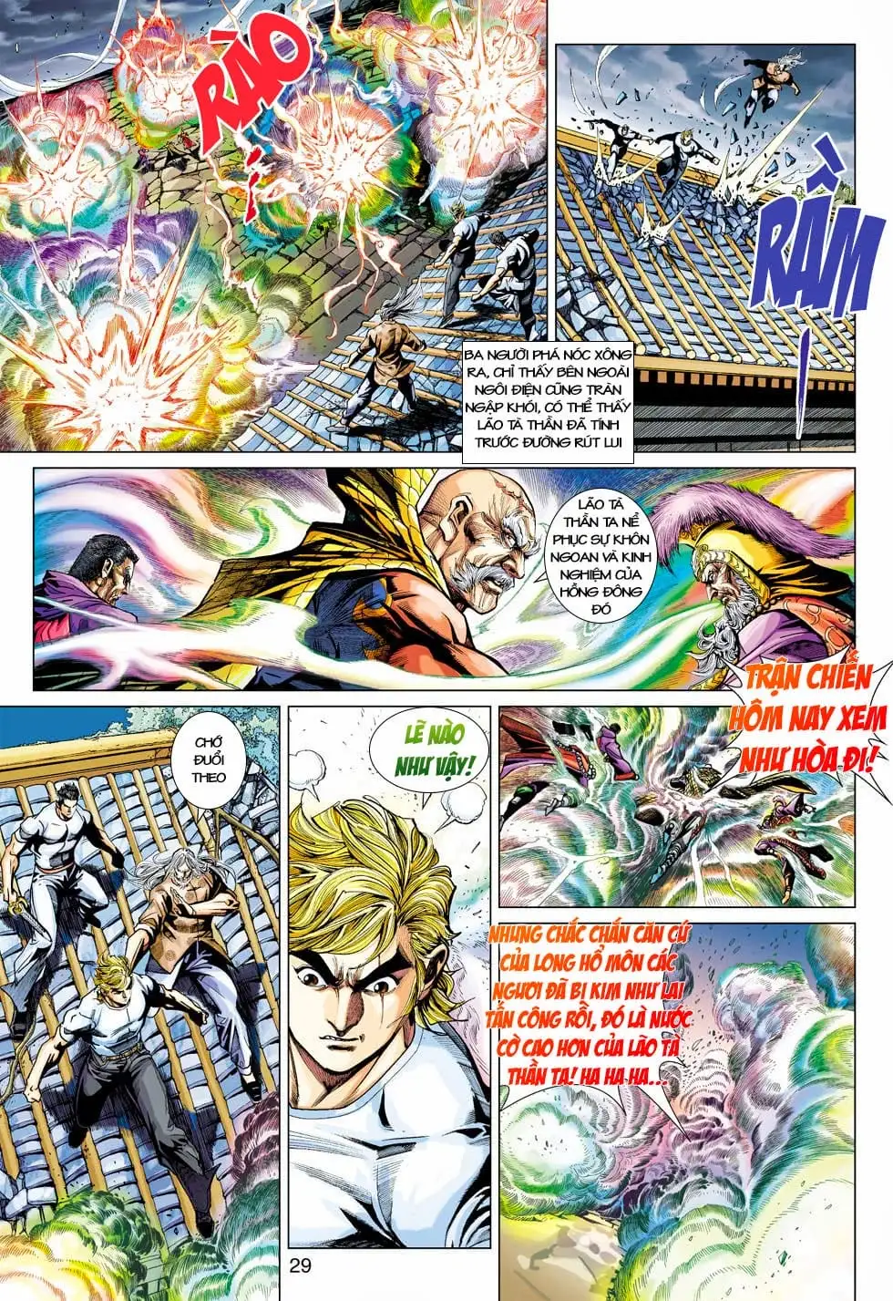 Truyện Tranh Tân Tác Long Hổ Môn trang 4