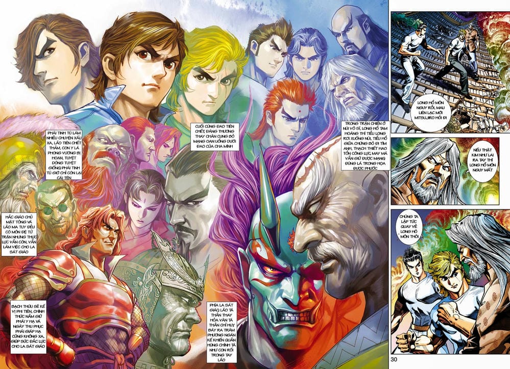 Truyện Tranh Tân Tác Long Hổ Môn trang 4