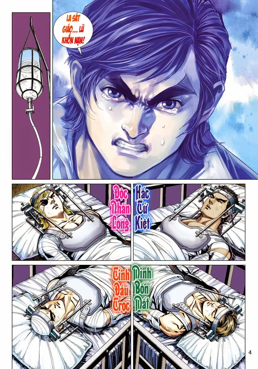 Truyện Tranh Tân Tác Long Hổ Môn trang 4