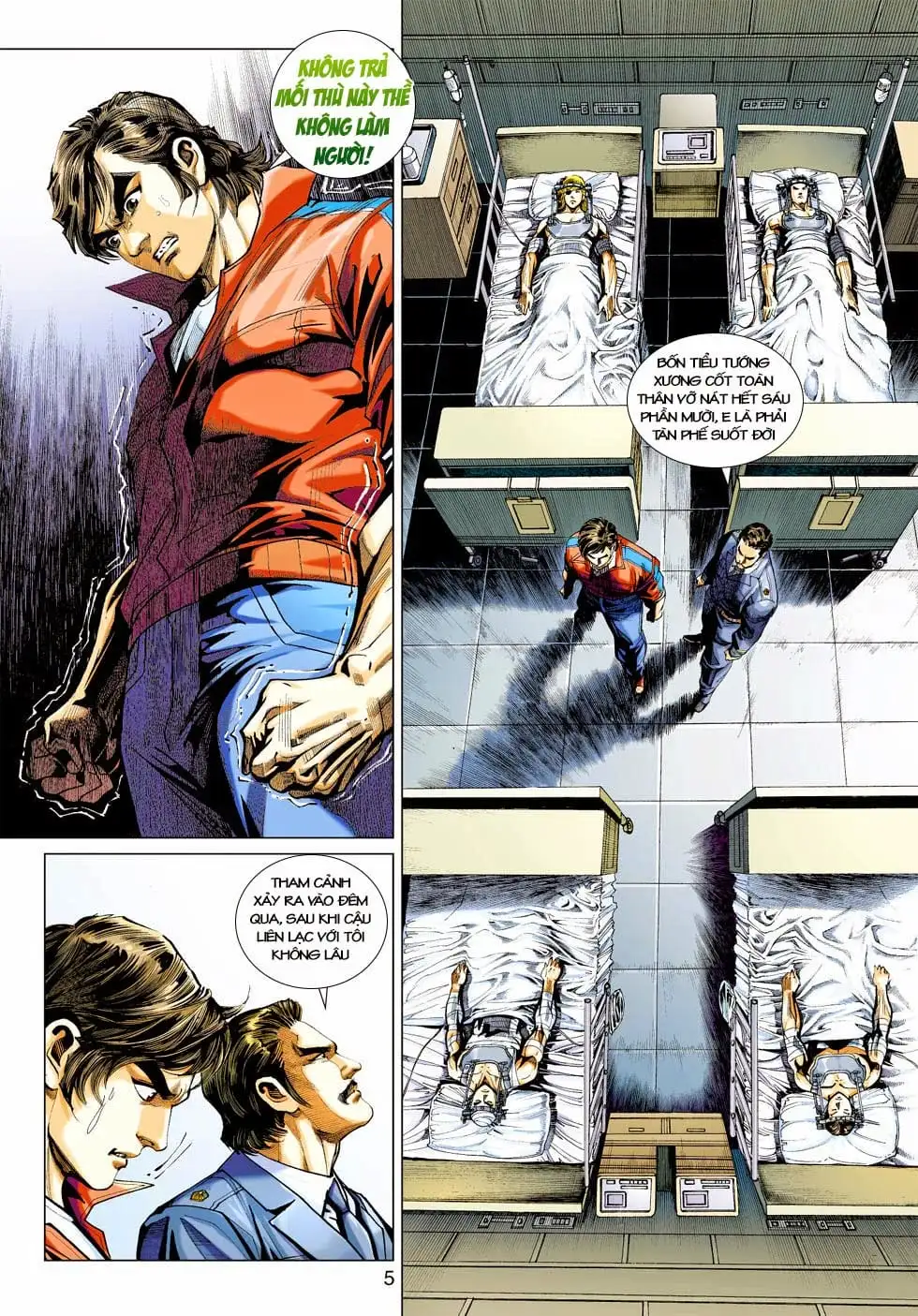 Truyện Tranh Tân Tác Long Hổ Môn trang 4