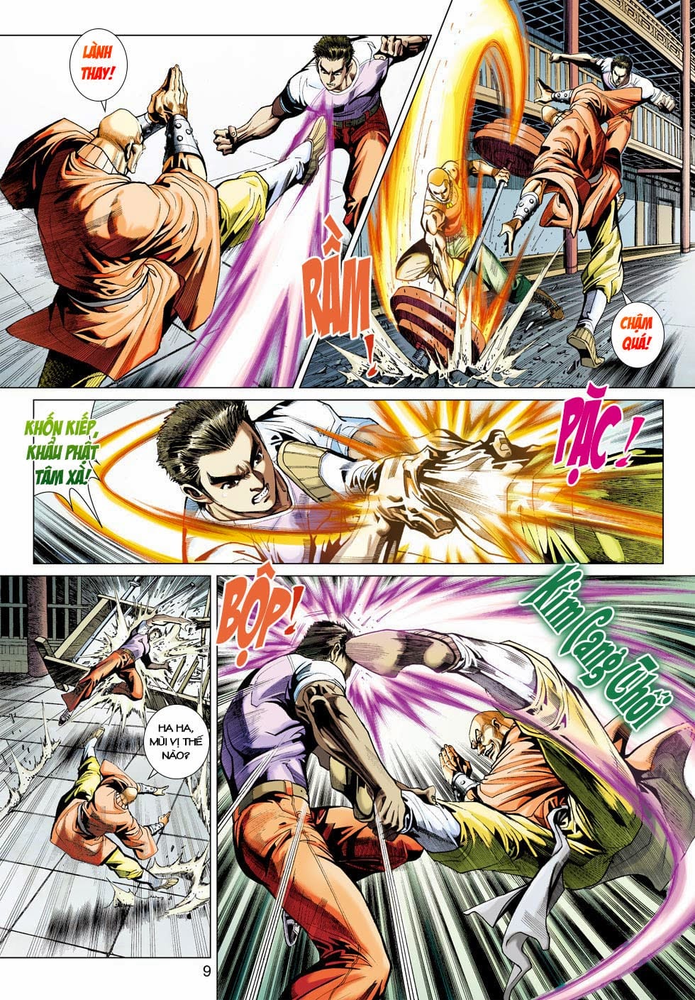 Truyện Tranh Tân Tác Long Hổ Môn trang 4