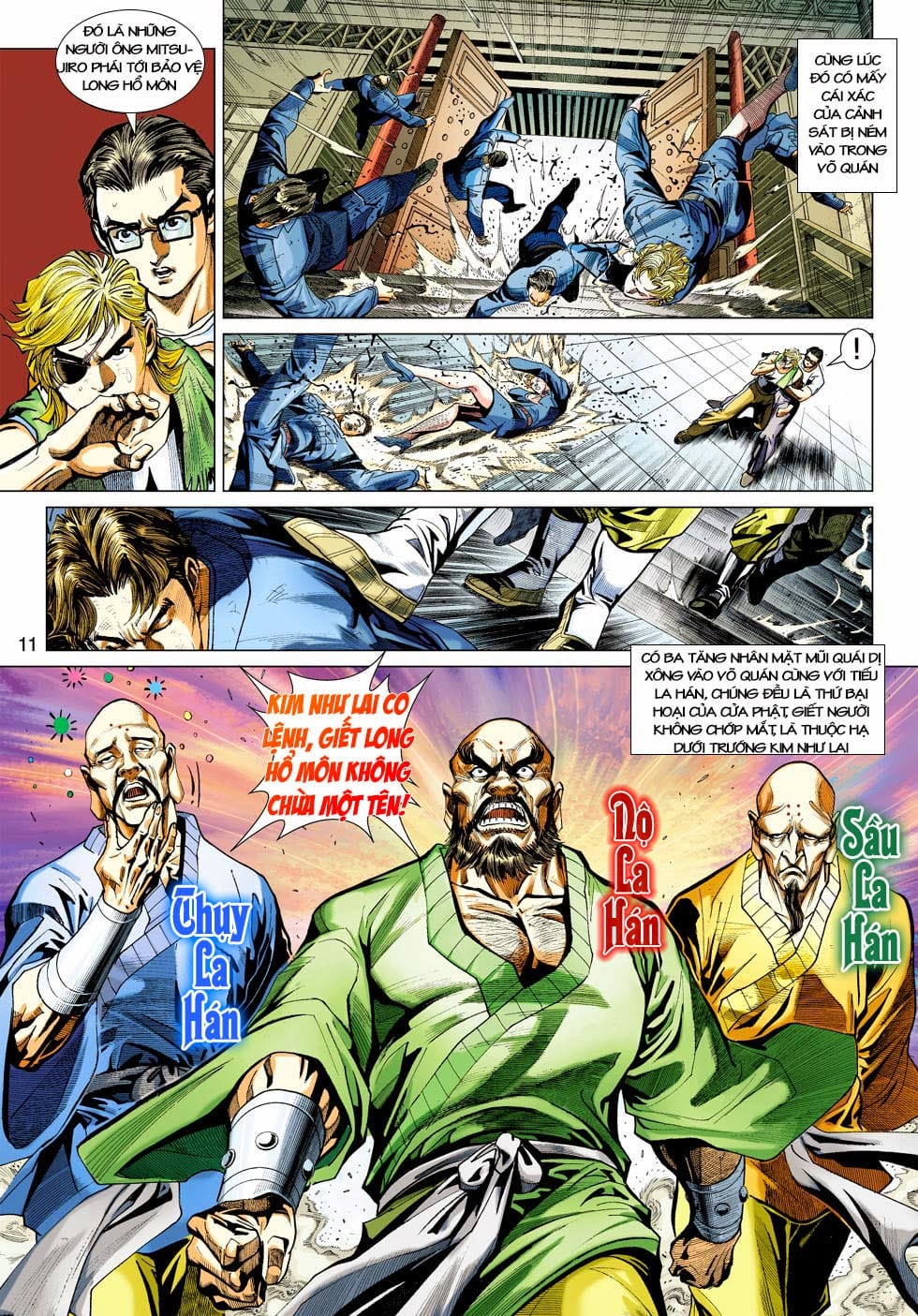 Truyện Tranh Tân Tác Long Hổ Môn trang 4