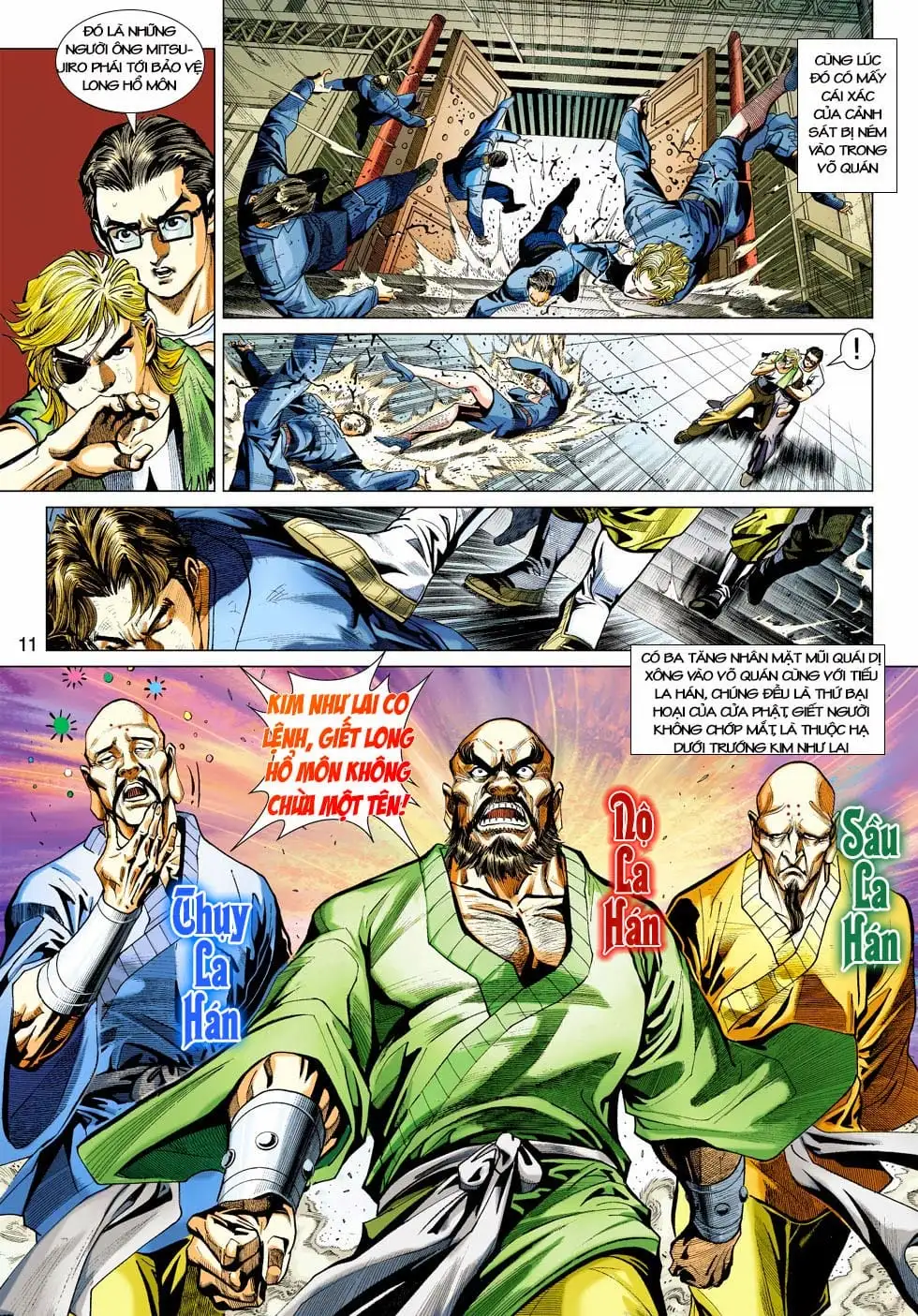 Truyện Tranh Tân Tác Long Hổ Môn trang 4