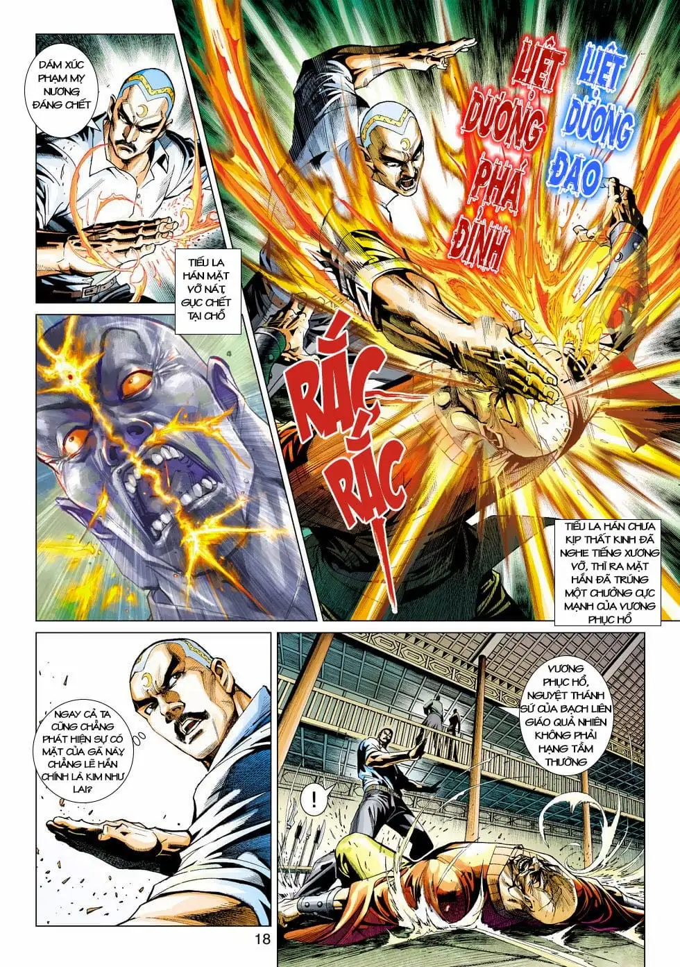 Truyện Tranh Tân Tác Long Hổ Môn trang 4
