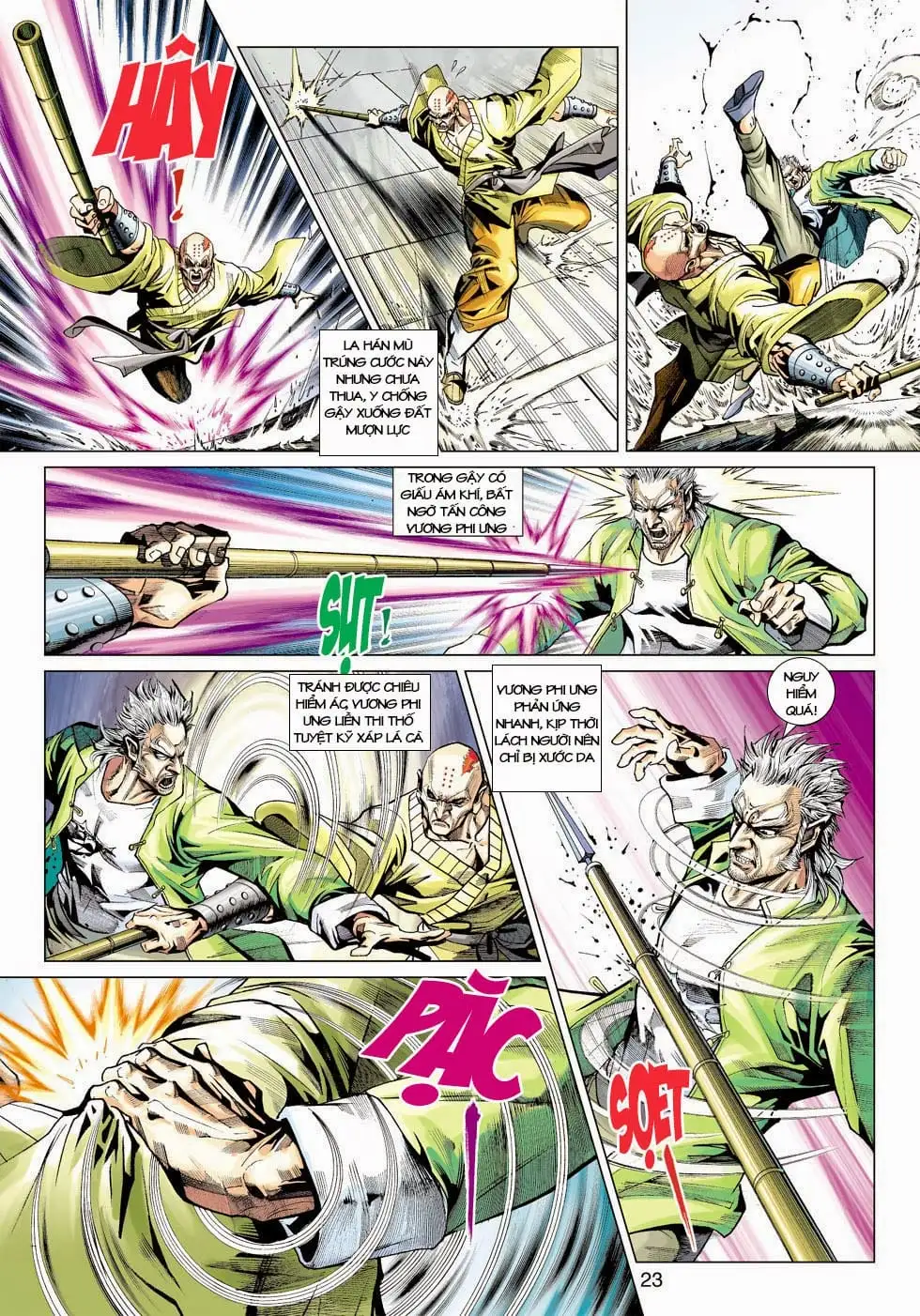 Truyện Tranh Tân Tác Long Hổ Môn trang 4