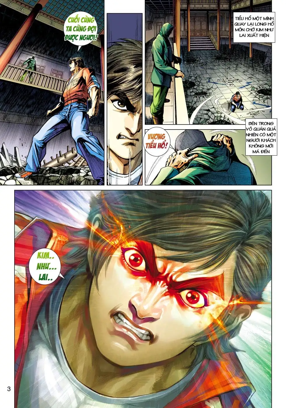 Truyện Tranh Tân Tác Long Hổ Môn trang 4