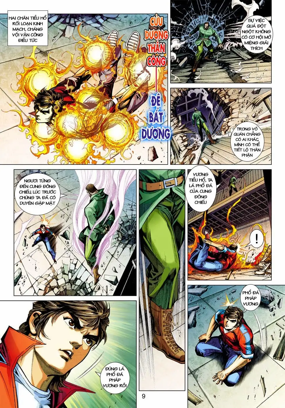 Truyện Tranh Tân Tác Long Hổ Môn trang 4