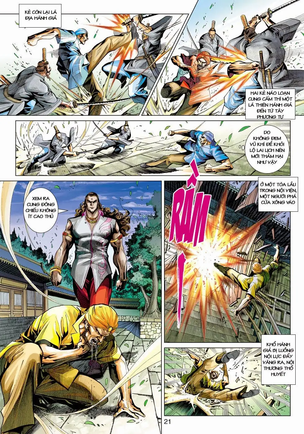 Truyện Tranh Tân Tác Long Hổ Môn trang 4