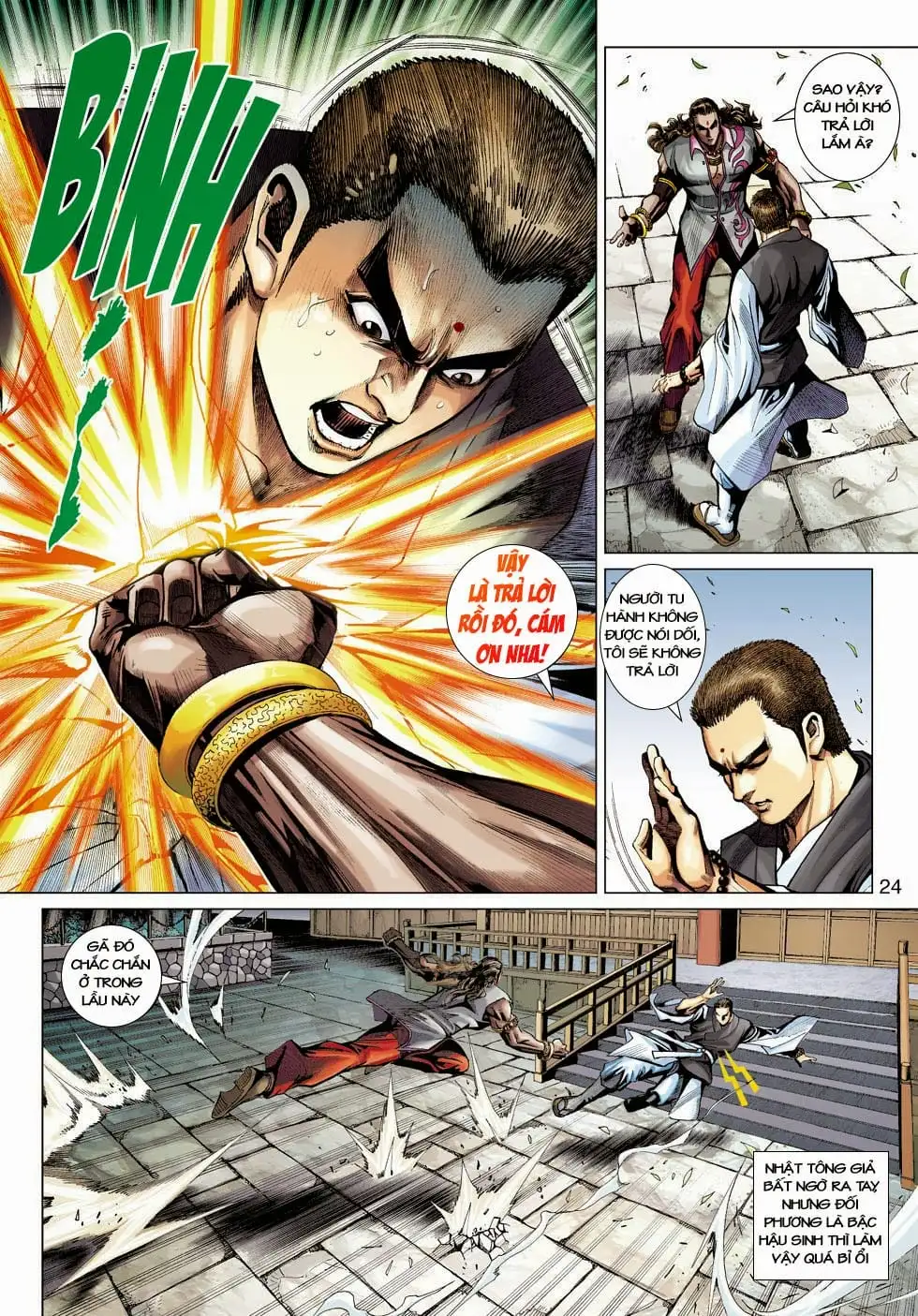 Truyện Tranh Tân Tác Long Hổ Môn trang 4