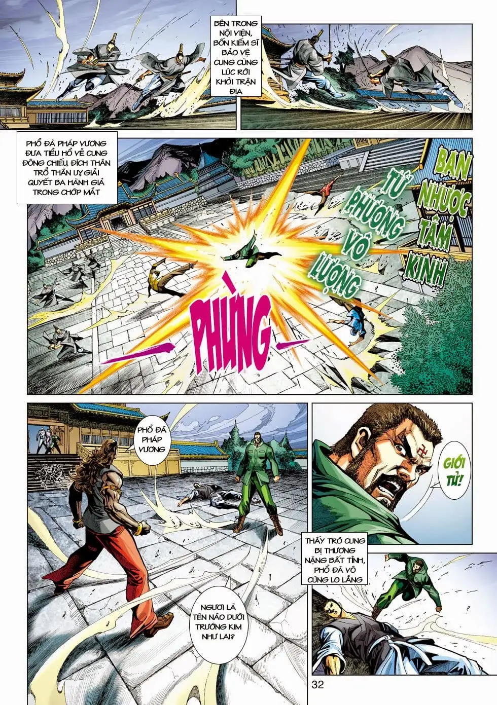 Truyện Tranh Tân Tác Long Hổ Môn trang 4