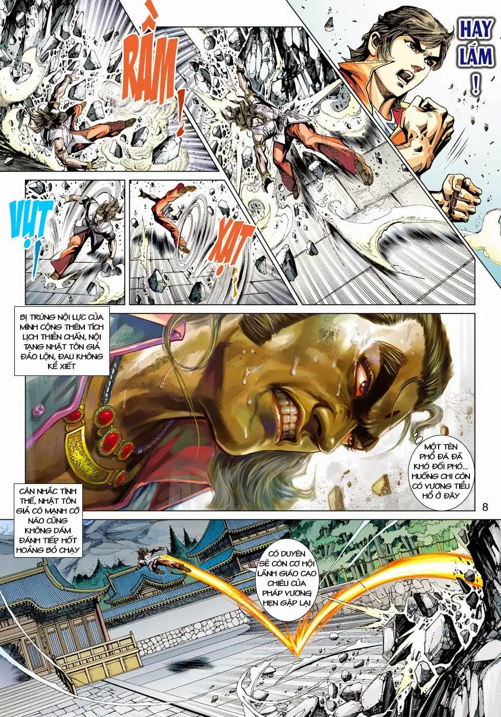 Truyện Tranh Tân Tác Long Hổ Môn trang 4