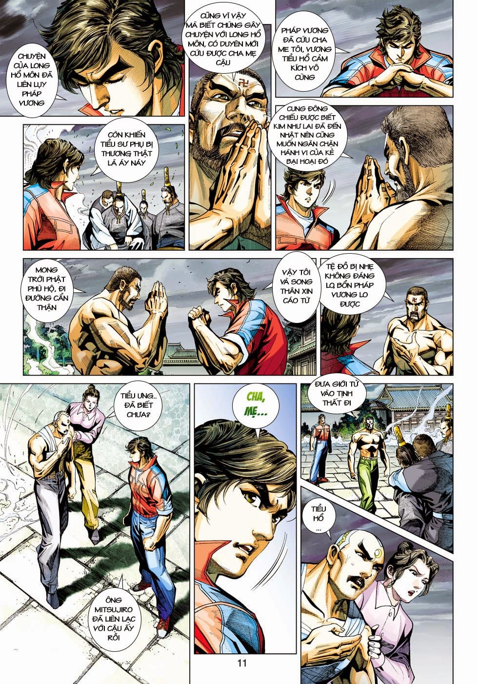 Truyện Tranh Tân Tác Long Hổ Môn trang 4