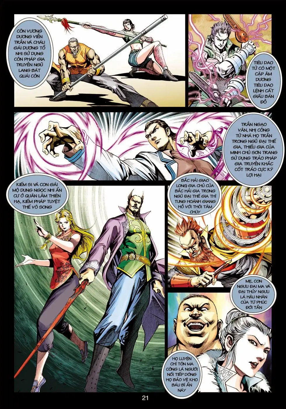 Truyện Tranh Tân Tác Long Hổ Môn trang 4