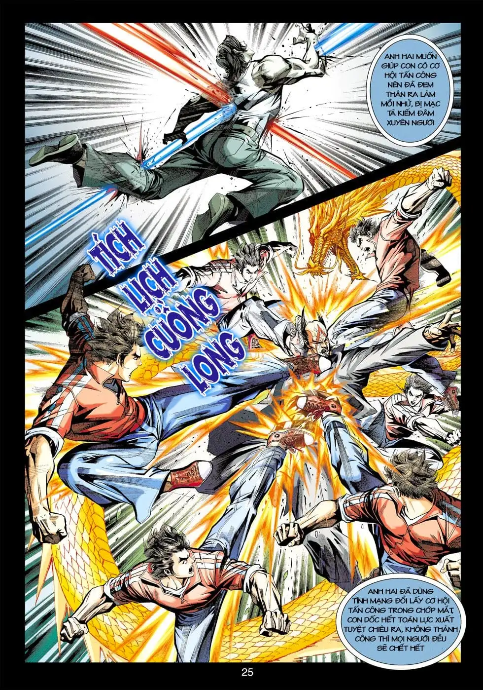 Truyện Tranh Tân Tác Long Hổ Môn trang 4