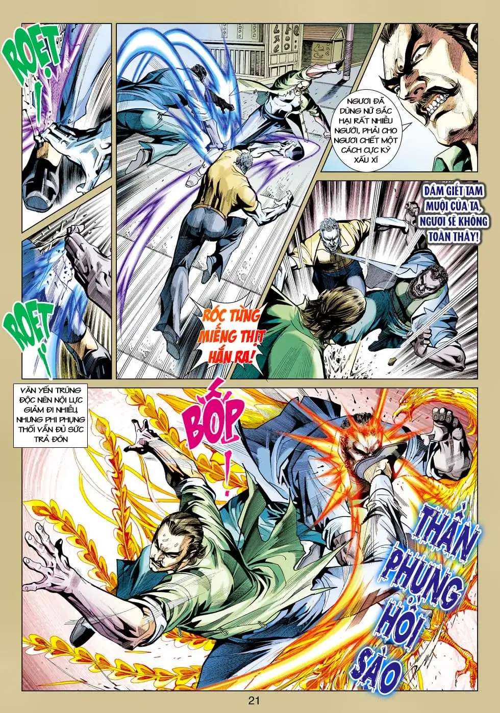 Truyện Tranh Tân Tác Long Hổ Môn trang 4