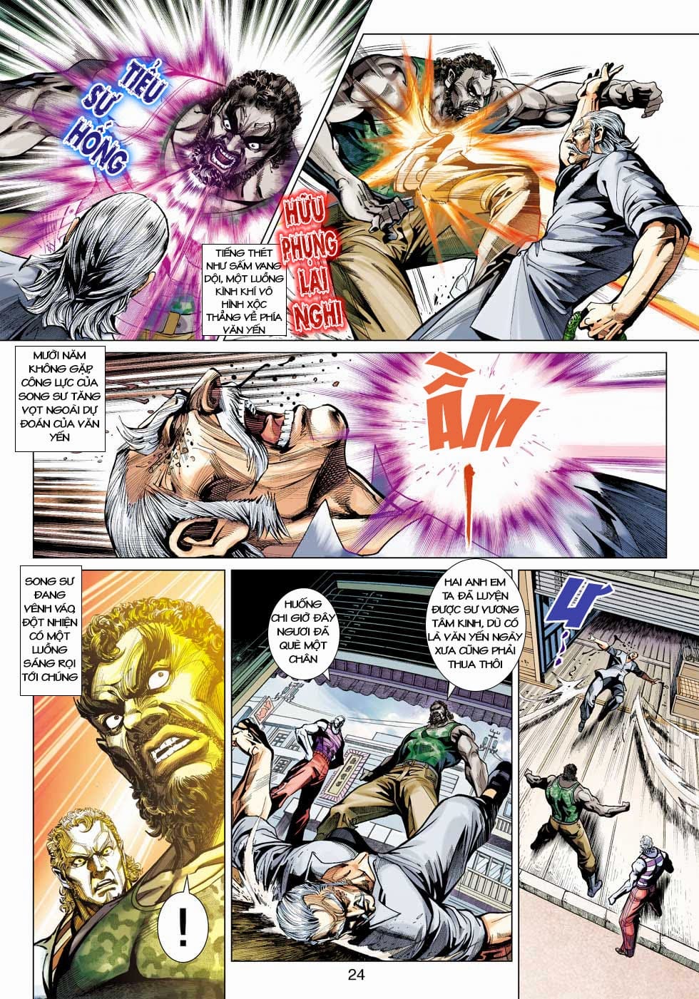 Truyện Tranh Tân Tác Long Hổ Môn trang 4