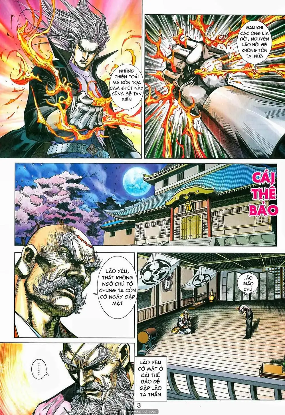Truyện Tranh Tân Tác Long Hổ Môn trang 4