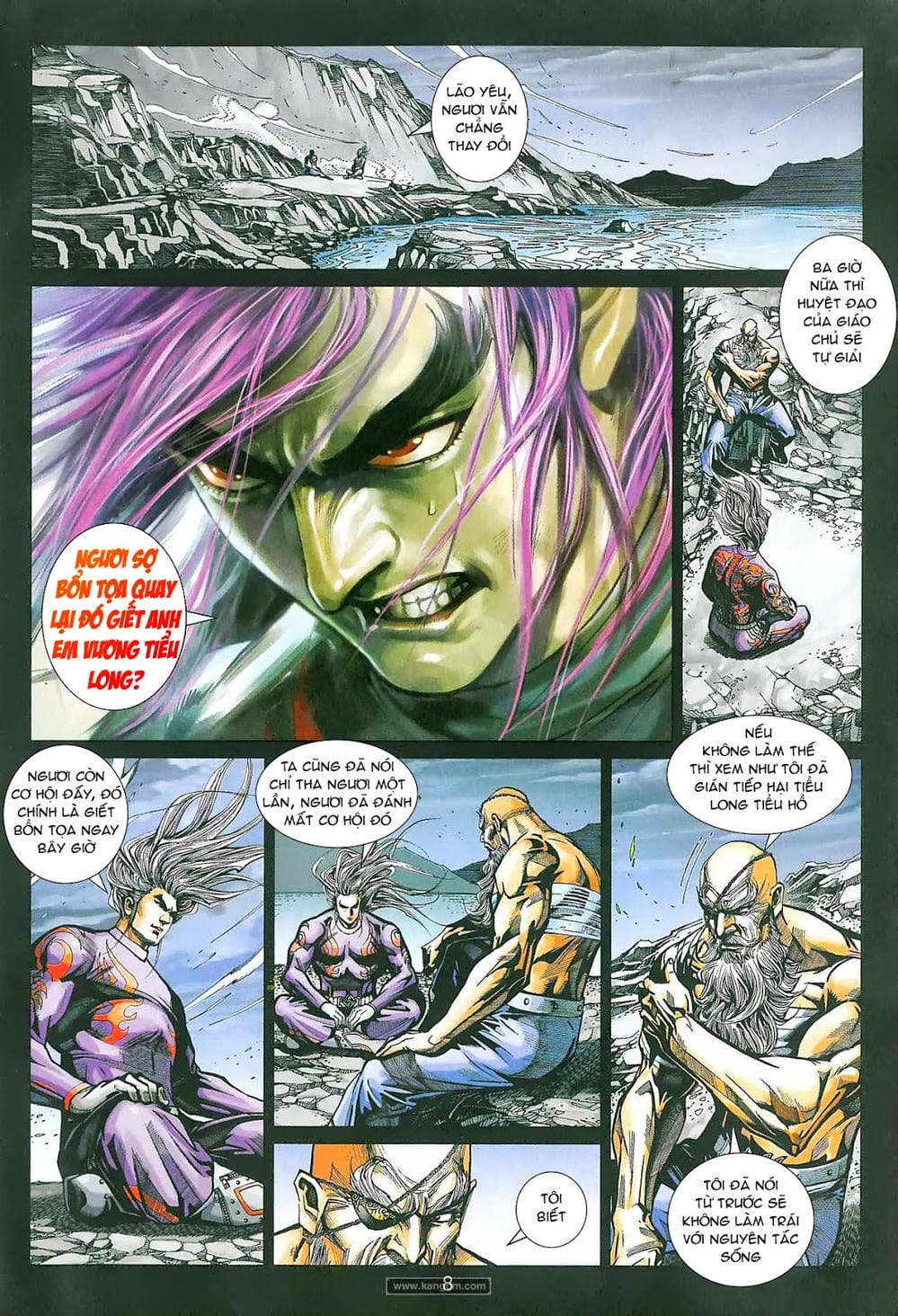 Truyện Tranh Tân Tác Long Hổ Môn trang 4