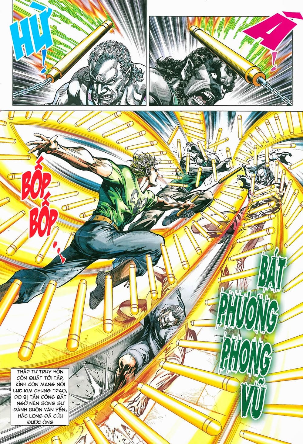 Truyện Tranh Tân Tác Long Hổ Môn trang 4