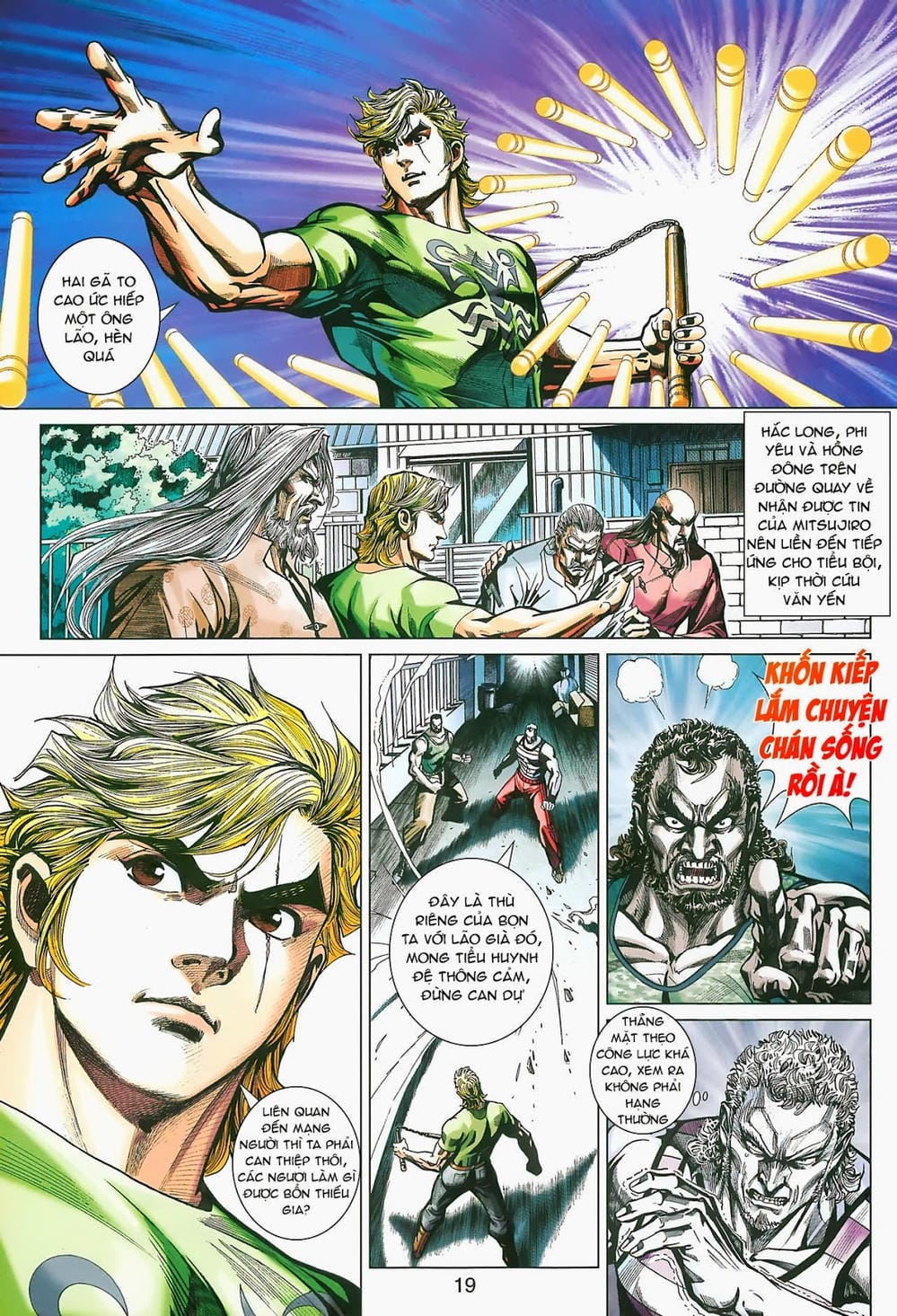 Truyện Tranh Tân Tác Long Hổ Môn trang 4