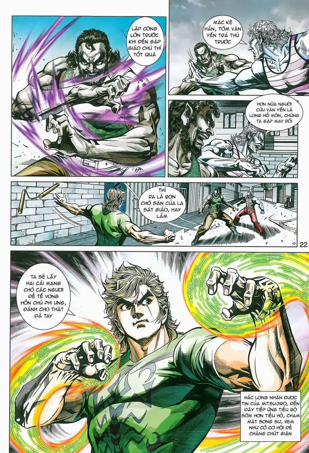 Truyện Tranh Tân Tác Long Hổ Môn trang 4