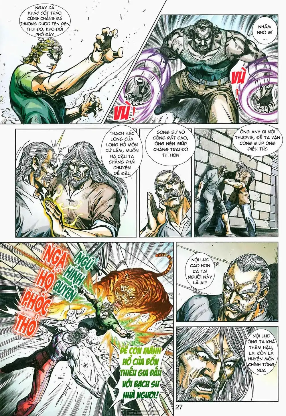 Truyện Tranh Tân Tác Long Hổ Môn trang 4