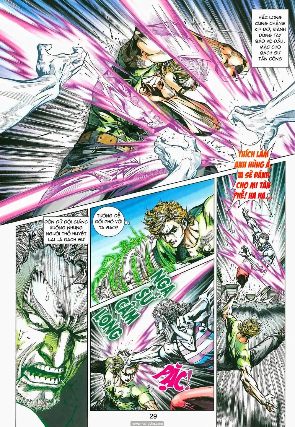 Truyện Tranh Tân Tác Long Hổ Môn trang 4