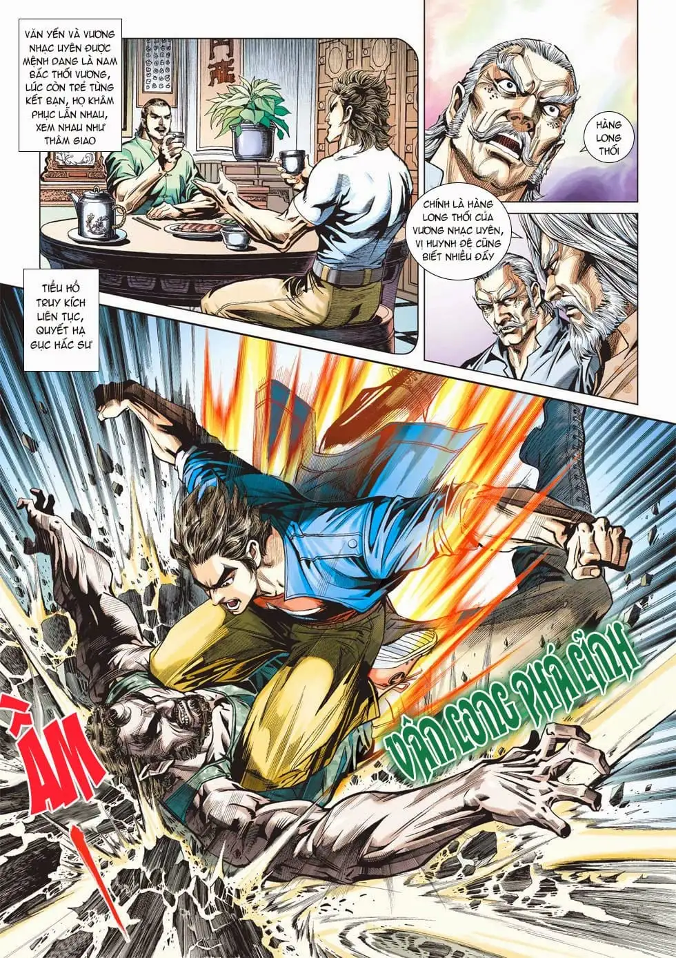 Truyện Tranh Tân Tác Long Hổ Môn trang 4
