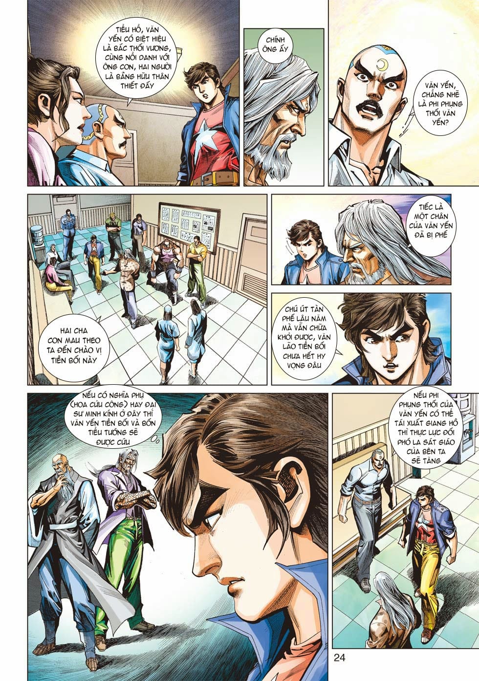 Truyện Tranh Tân Tác Long Hổ Môn trang 4