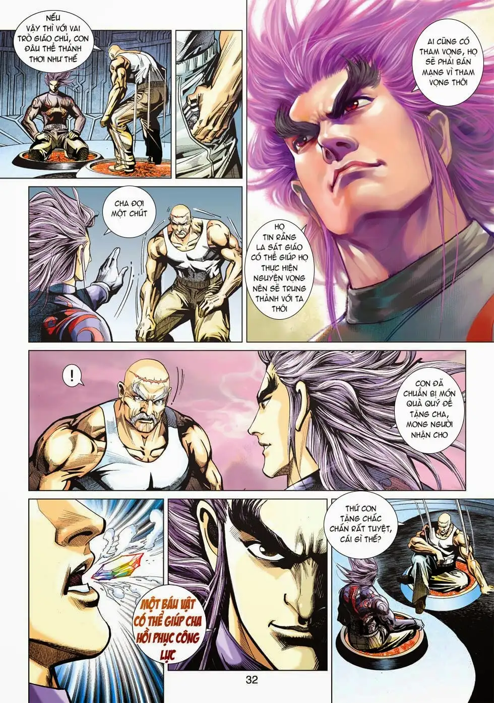 Truyện Tranh Tân Tác Long Hổ Môn trang 4