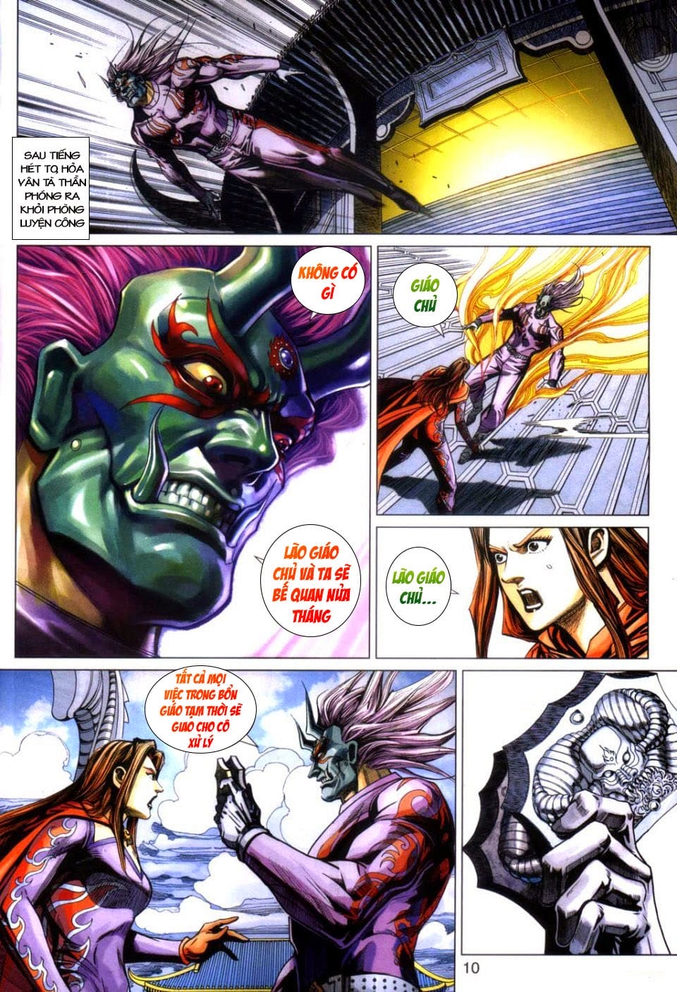 Truyện Tranh Tân Tác Long Hổ Môn trang 4