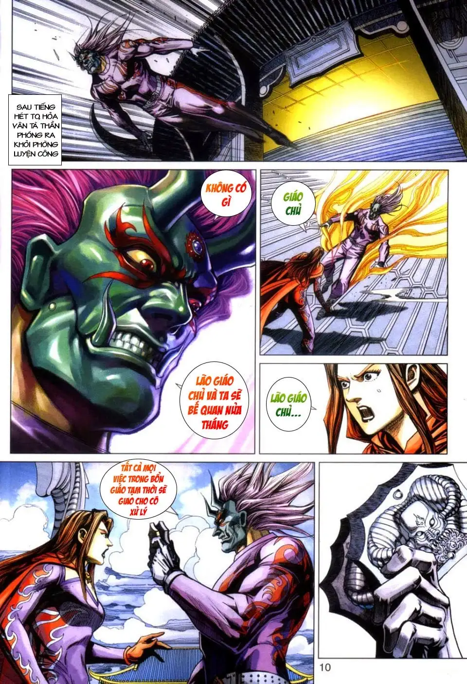 Truyện Tranh Tân Tác Long Hổ Môn trang 4