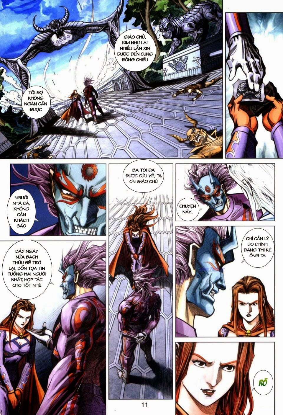 Truyện Tranh Tân Tác Long Hổ Môn trang 4