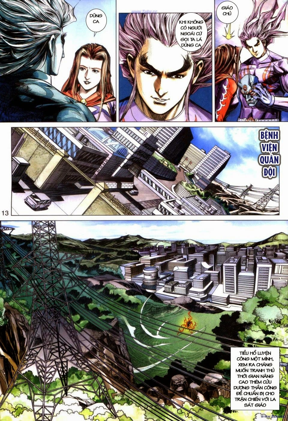 Truyện Tranh Tân Tác Long Hổ Môn trang 4