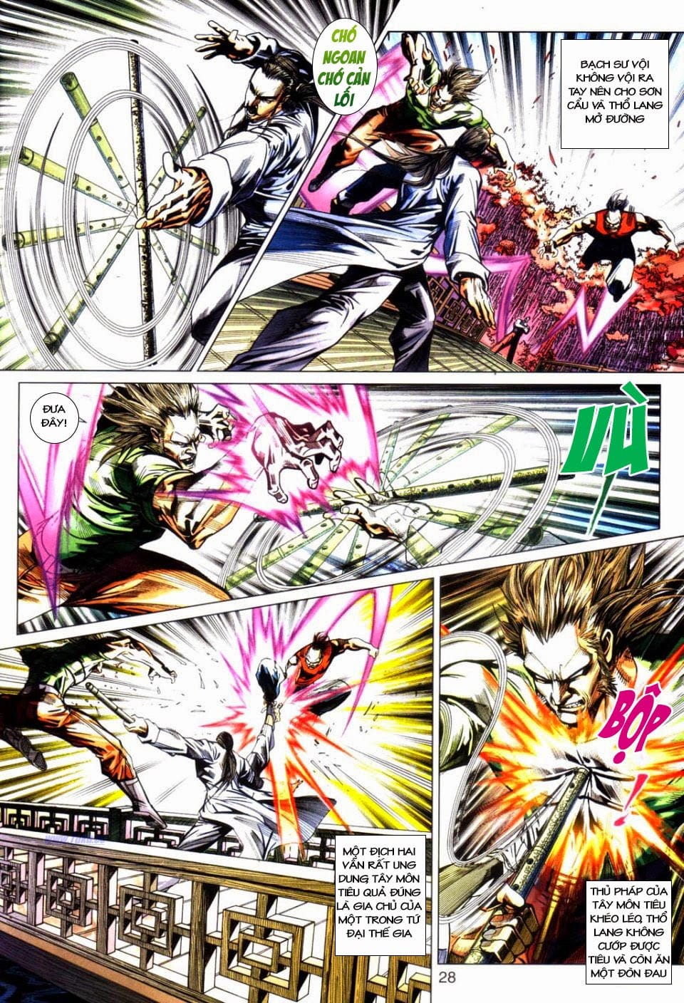 Truyện Tranh Tân Tác Long Hổ Môn trang 4