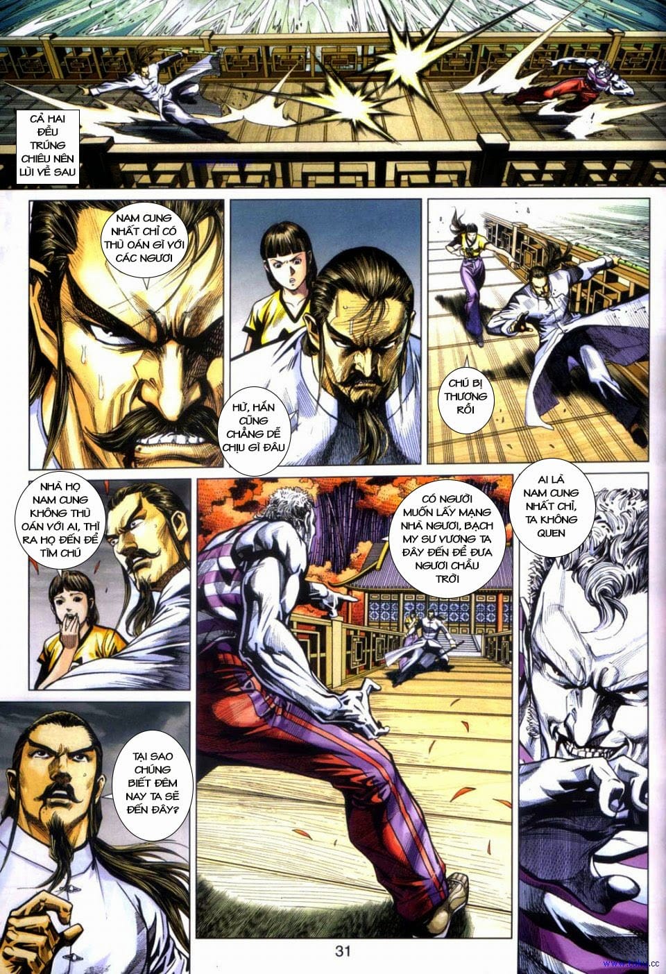 Truyện Tranh Tân Tác Long Hổ Môn trang 4