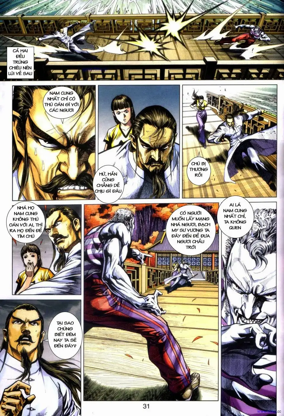 Truyện Tranh Tân Tác Long Hổ Môn trang 4